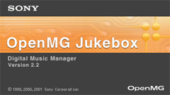 sony net md openmg jukebox 2.2