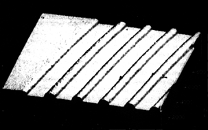 microphotograph of recordable groove