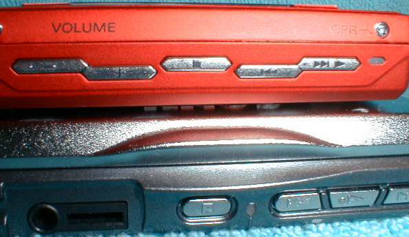 Sony MZ-E90 buttons